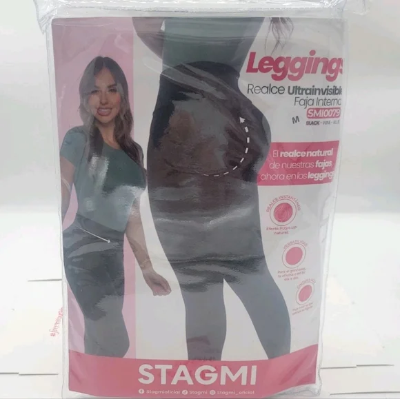 New Stagmi Faja Colombiana Tummy Control High Waist Shapewear Leggings & Girdle - Picture 13 of 17